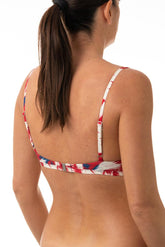 MIX REGGISENO BRASSIERE DONNA  ROSSO/BLU/AVORIO BABYFAN CILE BE BEACH